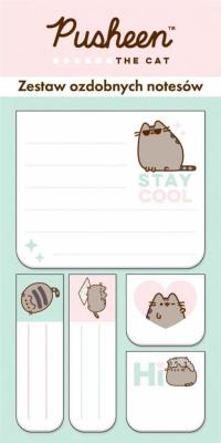 Opakowanie Zestaw 5 notesów ozdobnych Pusheen