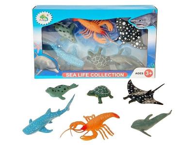 Opakowanie Zestaw 6 zwierząt morskich 12cm
