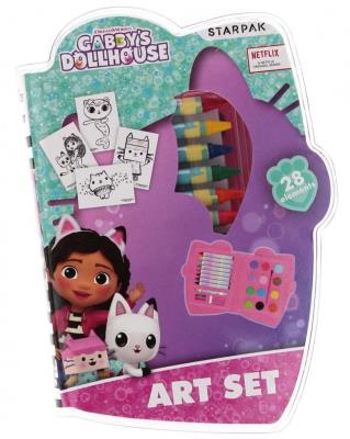 Opakowanie Zestaw artystyczny 28 elementów Gabby's Dollhouse