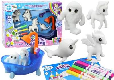 Opakowanie Zestaw artystyczny DIY Salon spa dla zwierząt