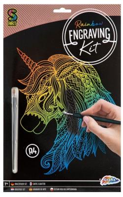 Opakowanie Zestaw artystyczny do zdrapywania A4