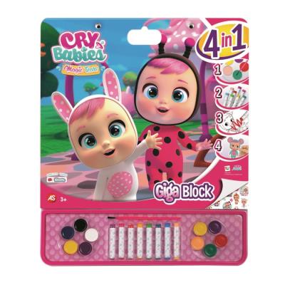 Opakowanie Zestaw artystyczny Giga Blok 4w1 Cry babies