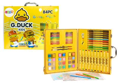 Opakowanie Zestaw artystyczny w walizce Kaczka żółta 84el