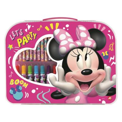 Opakowanie Zestaw artystyczny w walizce Minnie