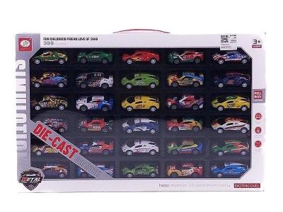 Opakowanie Zestaw aut metalowych 30szt