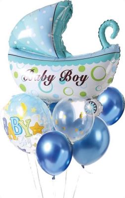 Zestaw balonów Boy 9el. Wydawca: GoParty. SmakLiter.pl Opakowanie Zestaw balonów Boy 9el