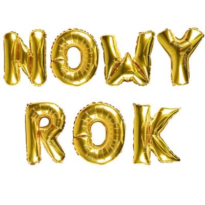 Opakowanie Zestaw balonów foliowych Nowy Rok