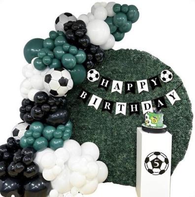 Zestaw balonów Happy Birthday piłkarski 78el. Wydawca: GoParty. SmakLiter.pl Opakowanie Zestaw balonów Happy Birthday piłkarski 78el