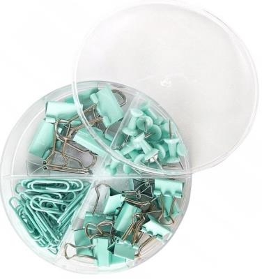 Opakowanie Zestaw biurowy miętowy DELI