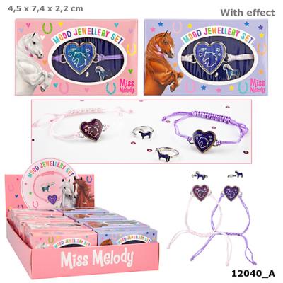 Opakowanie Zestaw biżuterii zmieniającej kolor pod wpływem nastroju 12040A