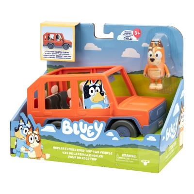 Zestaw Bluey samochód z figurką Chilli BLU17661. Wydawca: TM Toys. SmakLiter.pl Opakowanie Zestaw Bluey samochód z figurką Chilli BLU17661