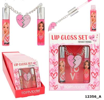 Opakowanie Zestaw błyszczyków BFF Top Model 2 sztuki po 3ml 12356A