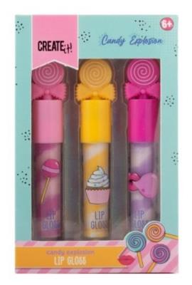 Opakowanie Zestaw błyszczyków Candy CREATE IT!