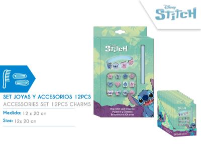 Zestaw bransoletka z akcesoriami Stitch 12 elementów ST00100. Wydawca: Kids Euroswan. SmakLiter.pl Opakowanie Zestaw bransoletka z akcesoriami Stitch 12 elementów ST00100
