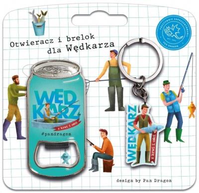 Opakowanie Zestaw brelok + otwieracz dla wędkarza