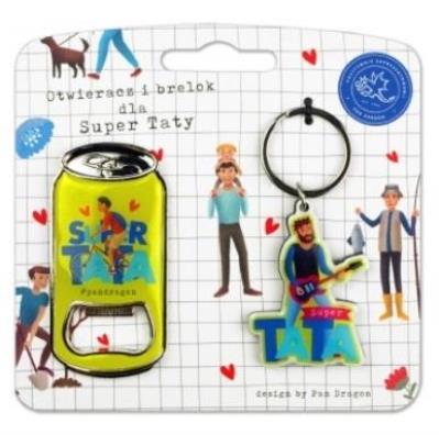 Opakowanie Zestaw brelok + otwieracz Porys-Tata