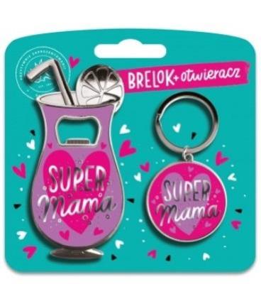 Opakowanie Zestaw brelok + otwieracz SM-Mama