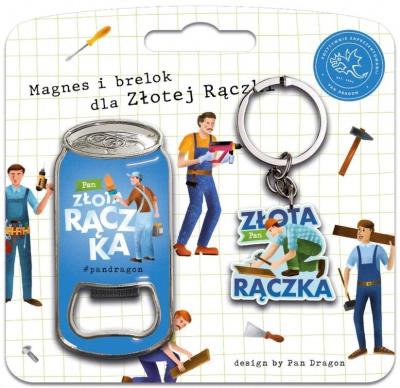 Opakowanie Zestaw brelok + otwieracz Złota Rączka