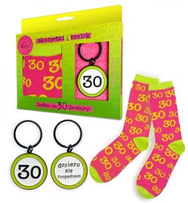 Opakowanie Zestaw brelok + skarpetki Happy-30K