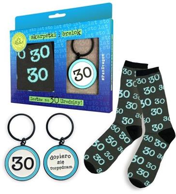 Opakowanie Zestaw brelok + skarpetki Happy-30M