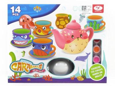 Opakowanie Zestaw ceramiki do ozdabiania