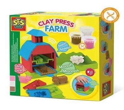 Opakowanie Zestaw ciastolin Farma 4 kolory