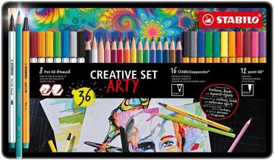 Opakowanie Zestaw Creative Set Arty 36 szt. STABILO