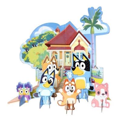 Opakowanie Zestaw dekoracyjny na stół Bluey papier