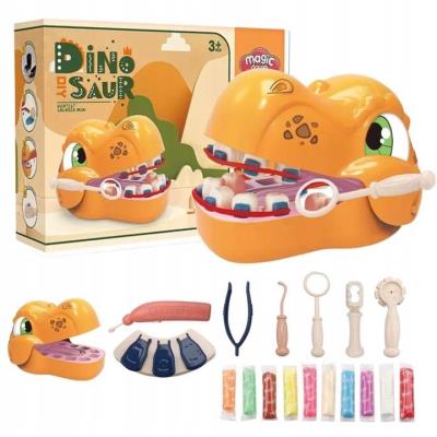 Opakowanie Zestaw dentysta ciastolina Dino