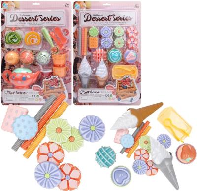 Opakowanie Zestaw deserowy ciastka i lody