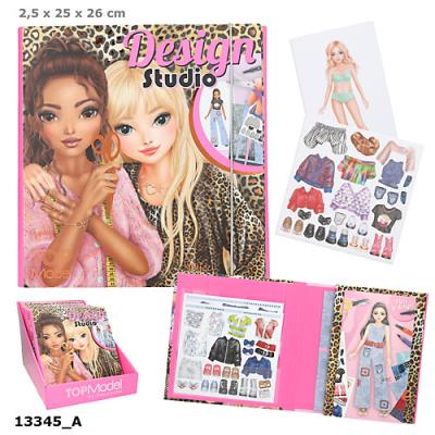 Zestaw Design Studio Top Model w teczce 13345A. Wydawca: DEPESCHE. SmakLiter.pl Opakowanie Zestaw Design Studio Top Model w teczce 13345A