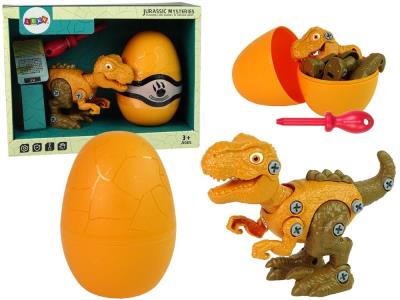 Opakowanie Zestaw Dinozaur Tyranozaur Rex z Jajkiem DIY