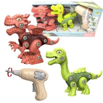 Opakowanie Zestaw dinozaurów do skręcania