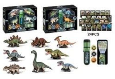 Opakowanie Zestaw Dinozaury + projektor