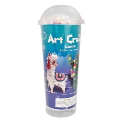 Opakowanie Zestaw DIY w kubeczki. Lama