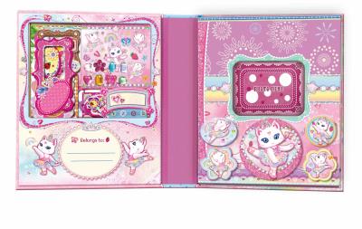 Opakowanie Zestaw do dekorowania Scrapbook kot baletnica