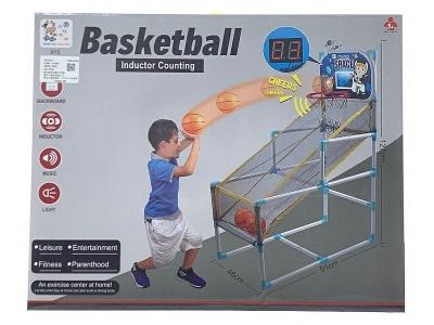 Opakowanie Zestaw do gry w koszykówkę z wyświetlaczem