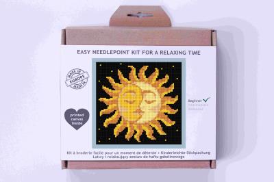 Opakowanie Zestaw do haftu mini gobelinowego Dzień i noc