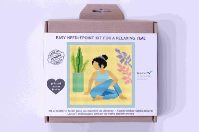 Opakowanie Zestaw do haftu mini gobelinowego Joga