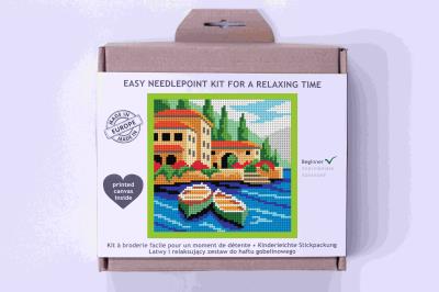 Opakowanie Zestaw do haftu mini gobelinowego Włoskie wybrzeże