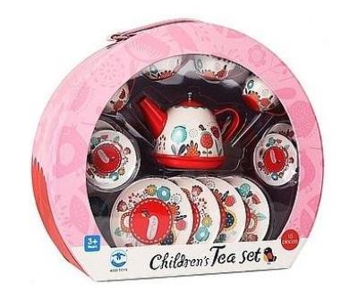 Opakowanie Zestaw do herbaty metalowy 15el