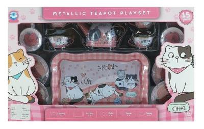 Opakowanie Zestaw do herbaty metalowy 15el