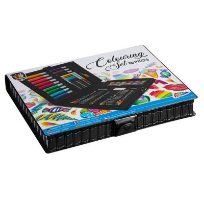 Opakowanie Zestaw do kolorowania 80 elementów