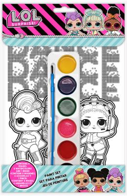 Opakowanie Zestaw do kolorowania farbami LOL21025