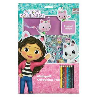 Opakowanie Zestaw do kolorowania Koci Domek Gabi 33el