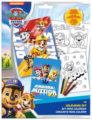 Zestaw do kolorowania z kredkami Paw Patrol PW20004. Wydawca: Kids Euroswan. SmakLiter.pl Opakowanie Zestaw do kolorowania z kredkami Paw Patrol PW20004