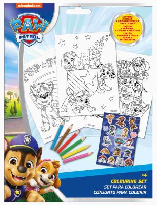 Zestaw do kolorowania z naklejkami Paw Patrol PW20005. Wydawca: Kids Euroswan. SmakLiter.pl Opakowanie Zestaw do kolorowania z naklejkami Paw Patrol PW20005