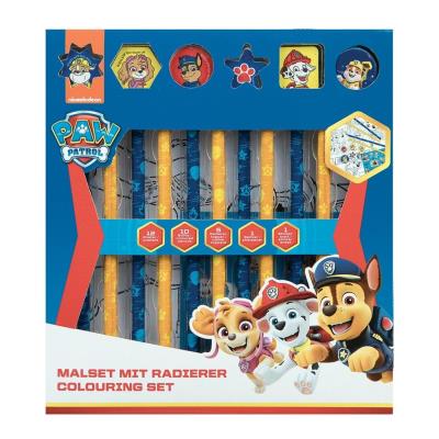 Opakowanie Zestaw do kolorowania z naklejkami Psi Patrol 29el
