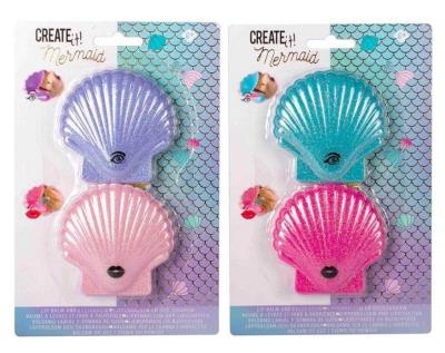 Opakowanie Zestaw do makijażu muszelki Mermaid mix CREATE IT!