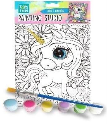 Zestaw do malowania Canvas unicorn STnux. Wydawca: Stnux. SmakLiter.pl Opakowanie Zestaw do malowania Canvas unicorn STnux